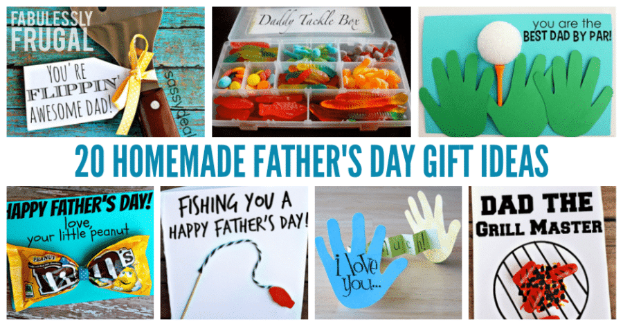 Homemade father's day gift ideas