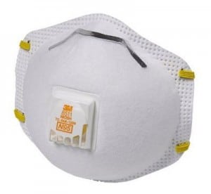 3M 8511 Particulate N95 Respirator with Valve, 10-Pack