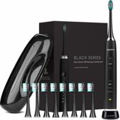 Today Only! Amazon: AquaSonic Black Series Ultra Whitening Toothbrush $27.71...