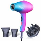 Amazon: 2000W Blow Dryer with Diffuser $14.99 After Code (Reg. $55.99)...