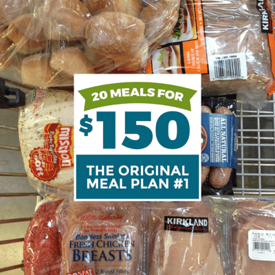 Costco freezer meal plans for $150