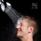 Amazon: Anti-Clog High Pressure Shower Head with Adjustable Metal Swivel...