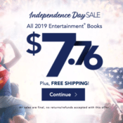 Entertainment Books: All 2019 Books Just $7.76 Each (Reg. $35) + Free Shipping