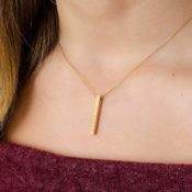 Amazon: Save BIG on Personalized Bar Necklaces from $1 After Code (Reg....