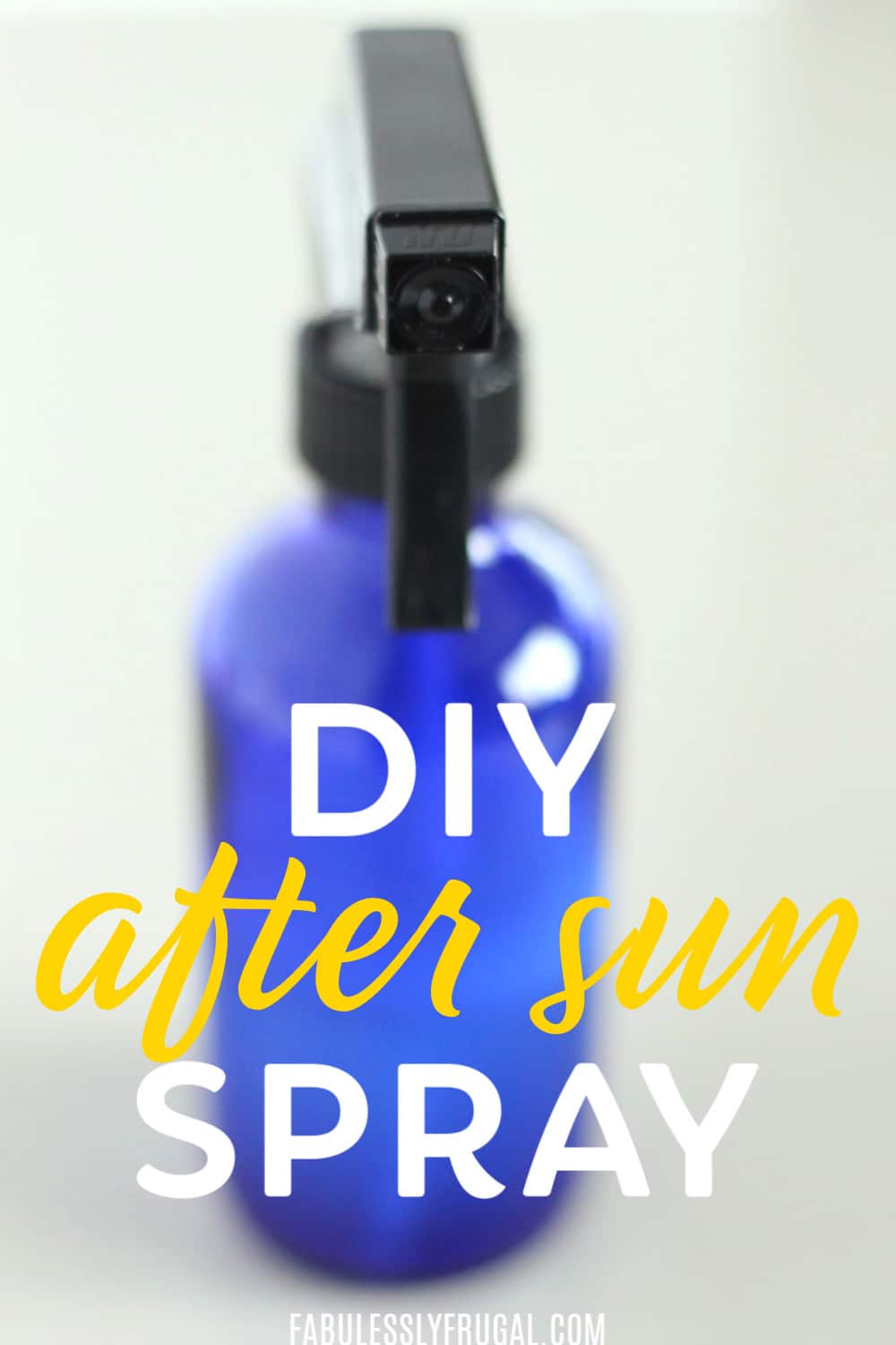 DIY after sun spray