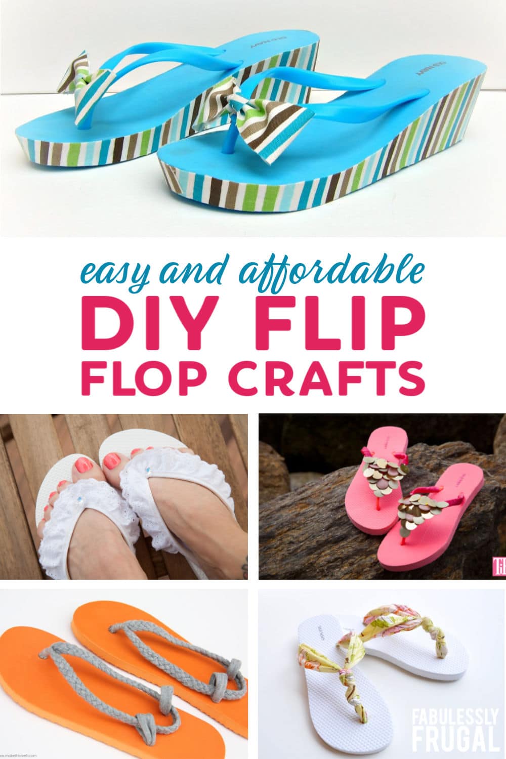 DIY flip flop crafts