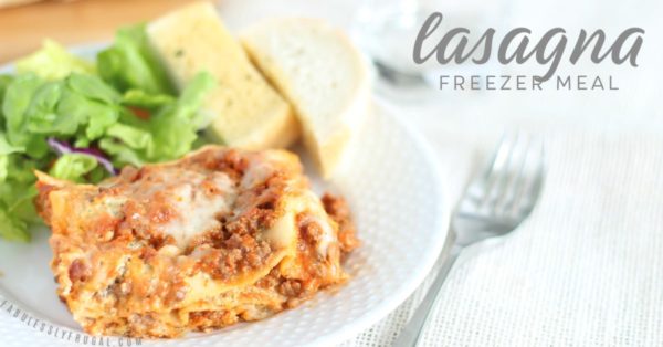 Frozen lasagna recipe