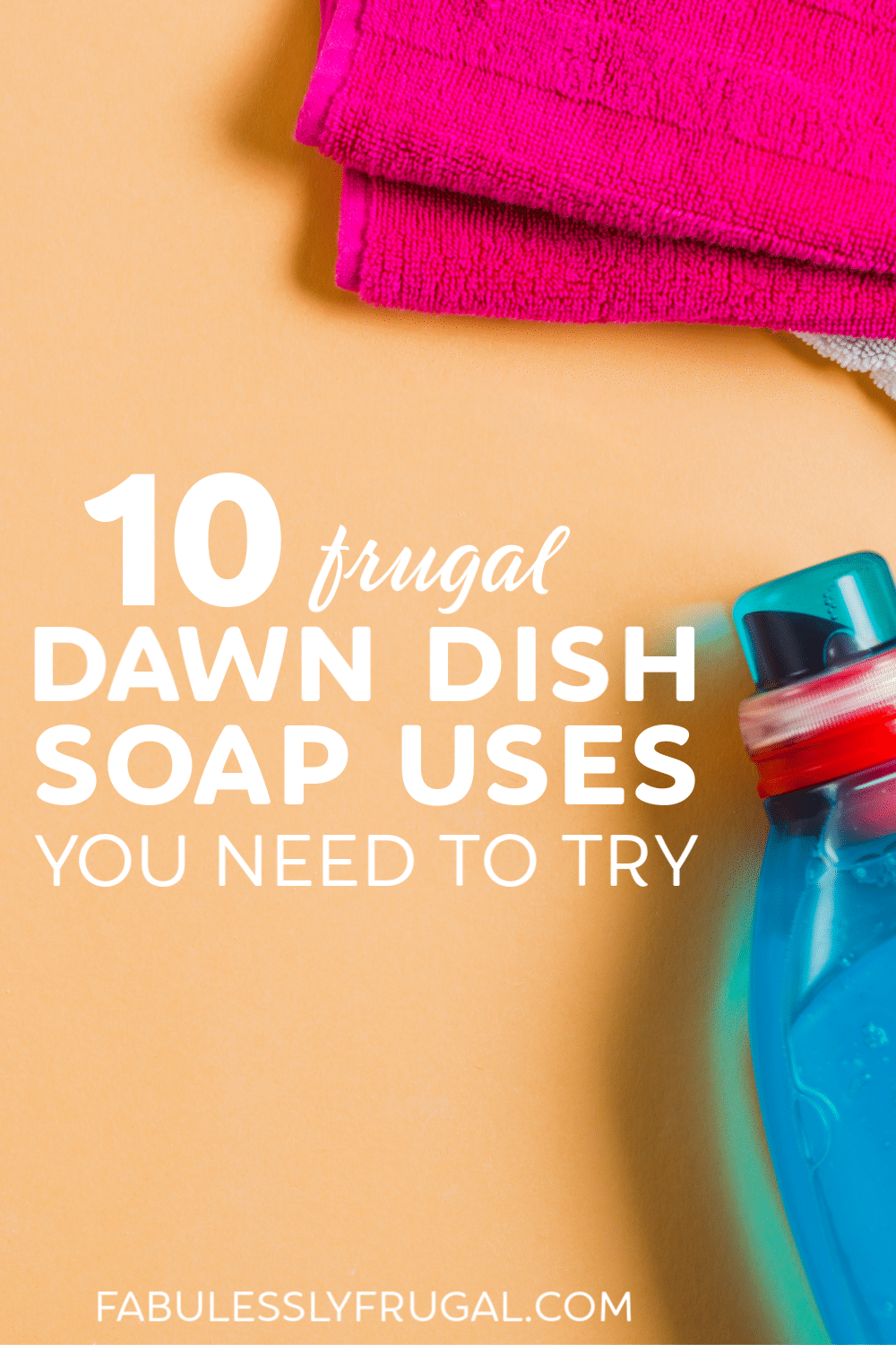 Frugal dawn dish soap uses
