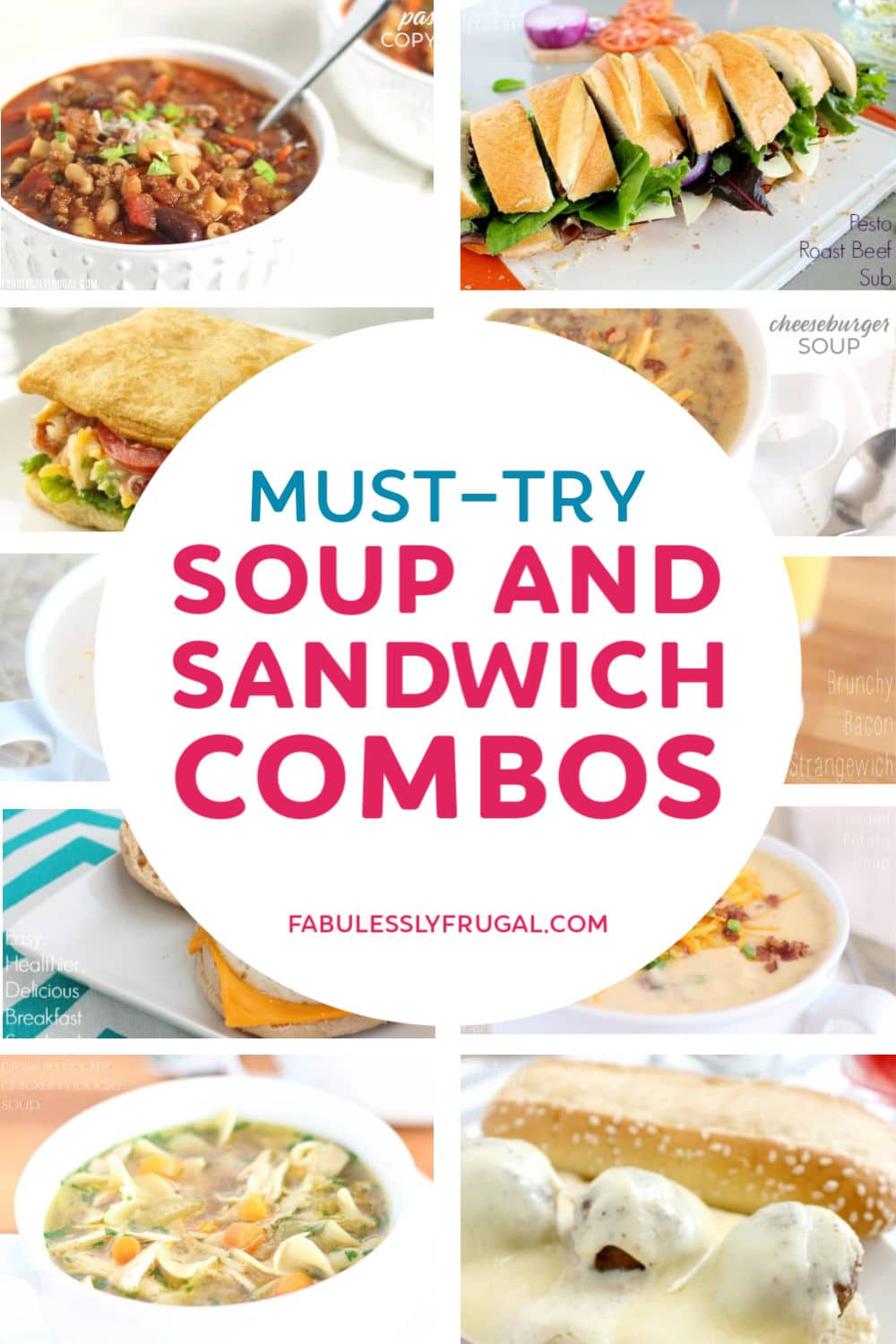 Soup and sandwich combos