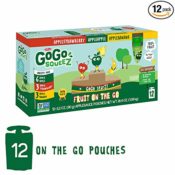 Amazon: 12 Pouches GoGo squeeZ Applesauce Variety Pack as low as $5.08...