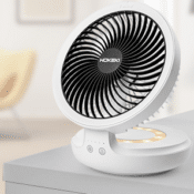 Stay Cool With This Rechargeable Fan + Night Light - $19.99 After Code...