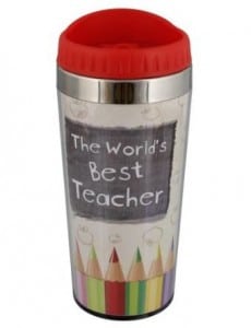 Best Teacher Polymer Travel Mug