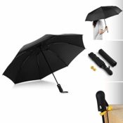 Amazon: Black Umbrella Windproof $10.49 After Code (Reg. $20.99)