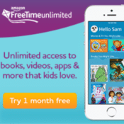 Amazon: FreeTime Unlimited 1 Month Free Trial  Kids’ Videos, Books, &...