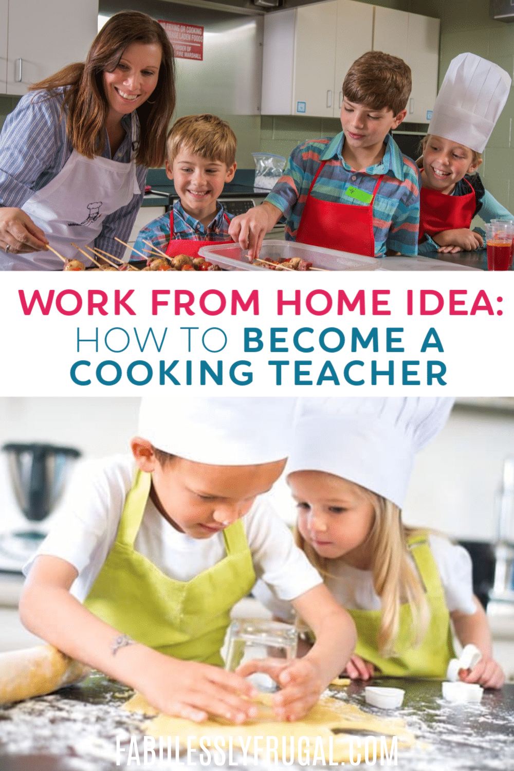 How to become a cooking teacher and make money from home