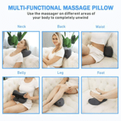Amazon: Shiatsu Neck and Back Massage Pillow with Heat $16.81 After Code...