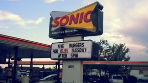 Sonic Drive In Coupons and Deals - Tuesday Deals