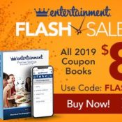 2019 Entertainment Books just $8 After Code (Reg. $35) + Free Shipping!