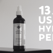 Hydrogen peroxide uses