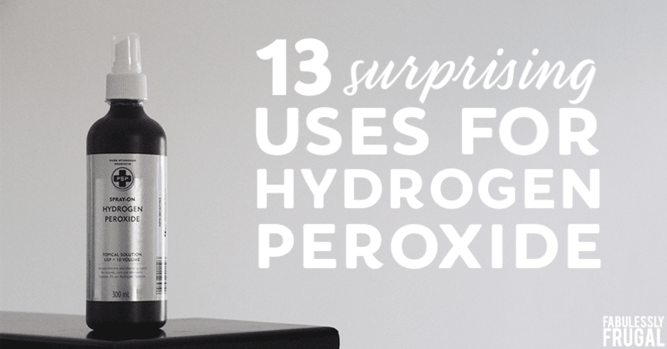Hydrogen peroxide uses