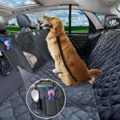 Amazon: 100% Waterproof Dog Seat Cover for Back Seat $14.49 After Code...