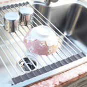 Amazon: Foldable Stainless Steel Drying Rack $11.97 After Code (Reg. $16.99)