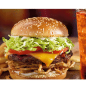 Red Robin: Gourmet Burger, Bottomless Fries AND Bottomless Drink for $10