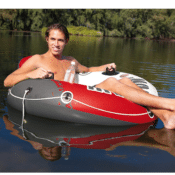 Amazon: Intex Red River Run 1 Fire Edition Inflatable Water Float, 53