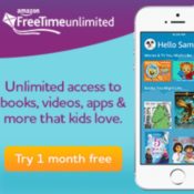 Early Prime Day Deal FreeTime Unlimited 1 Month Free Trial Kids’ Videos,...