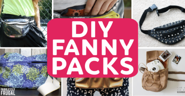 DIY fanny packs