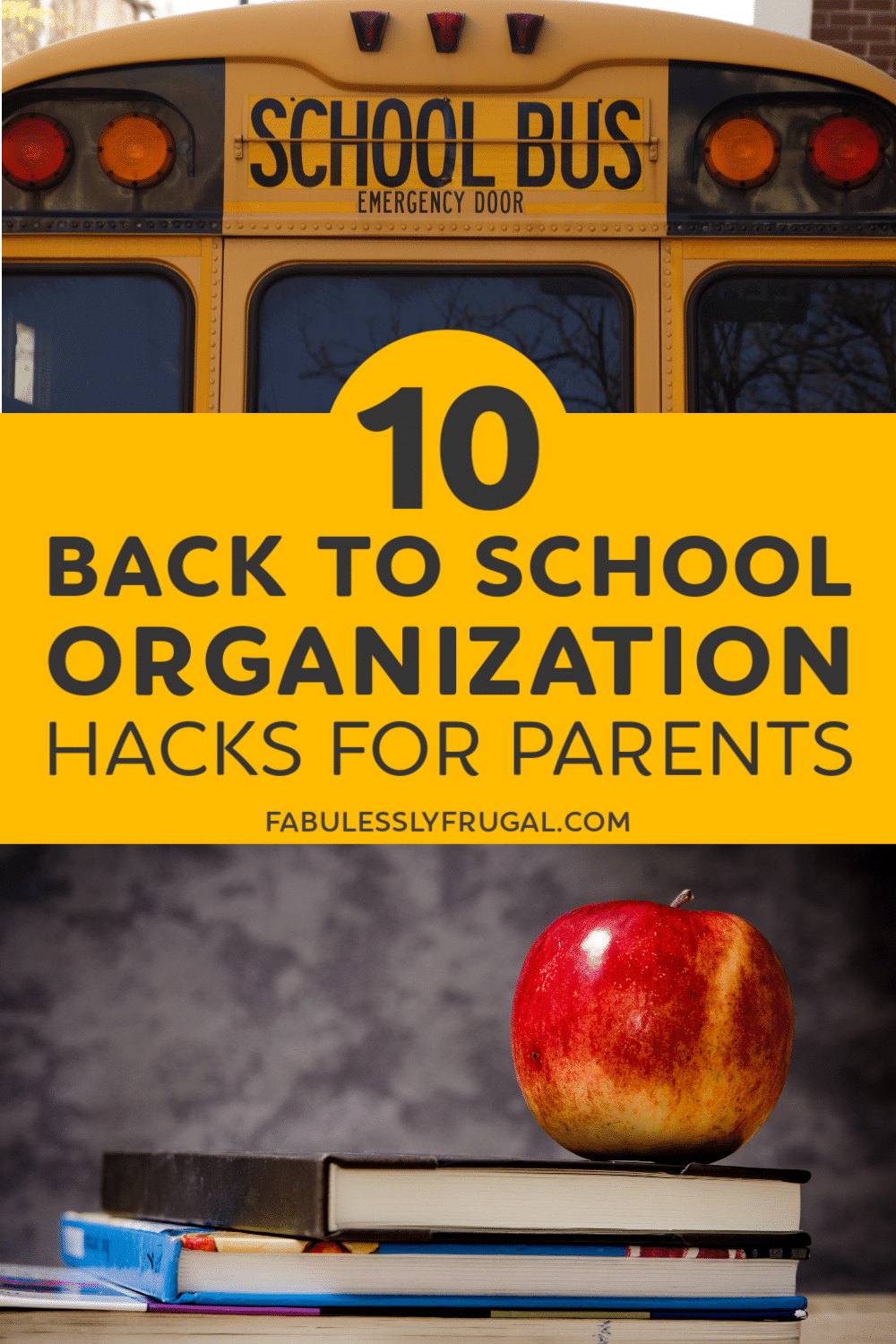 How to be organized for school