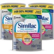 Amazon: 3 Cans 36 Oz Similac Infant Formula as low as $58.32 (Reg. $129.60)...