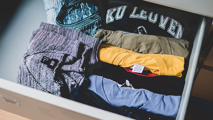 Organized clothes