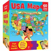 {{GONE}} Amazon: MasterPieces Explorer Kids – USA Map – 60 Piece $3.20...