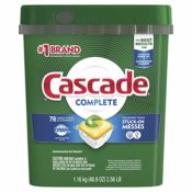 78 Count Cascade Actionpacs Dishwasher Detergent as low as $13.71 Shipped...