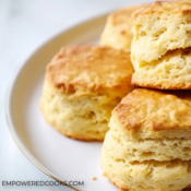 thick homemade biscuits