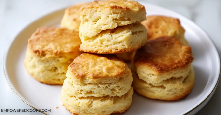 thick homemade biscuits