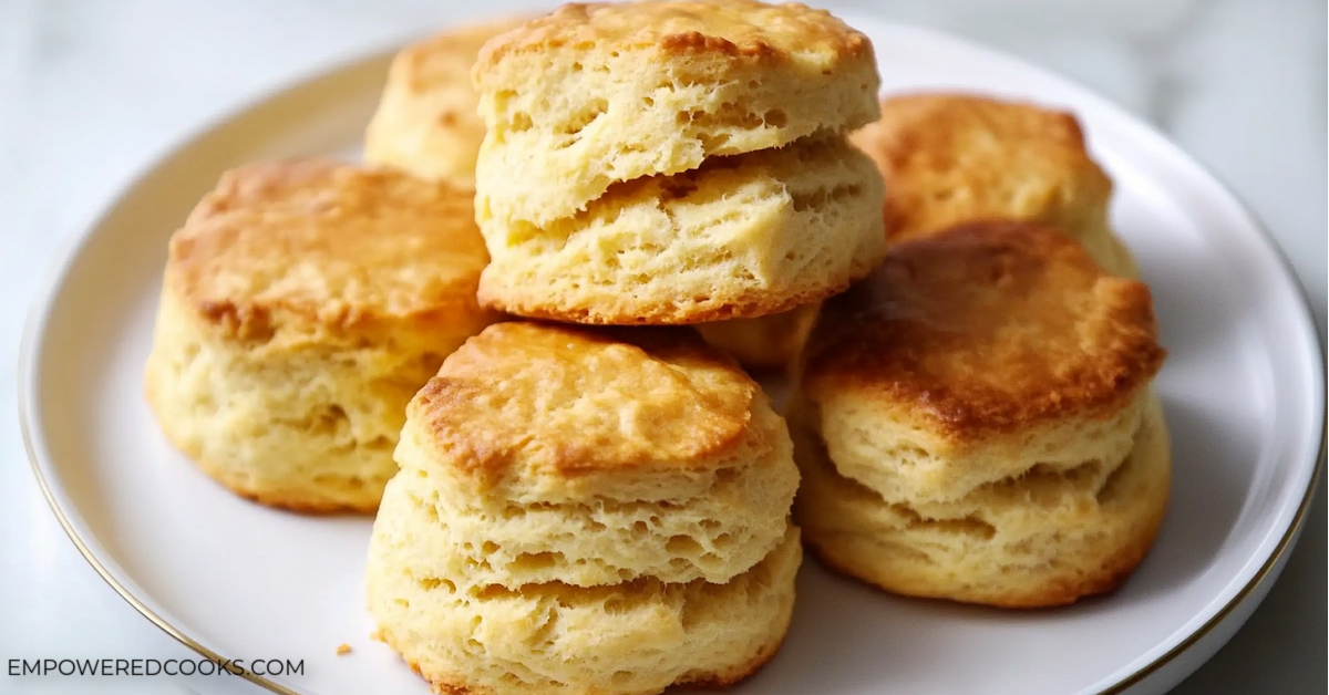 thick homemade biscuits