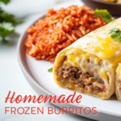 Homemade Frozen Burritos