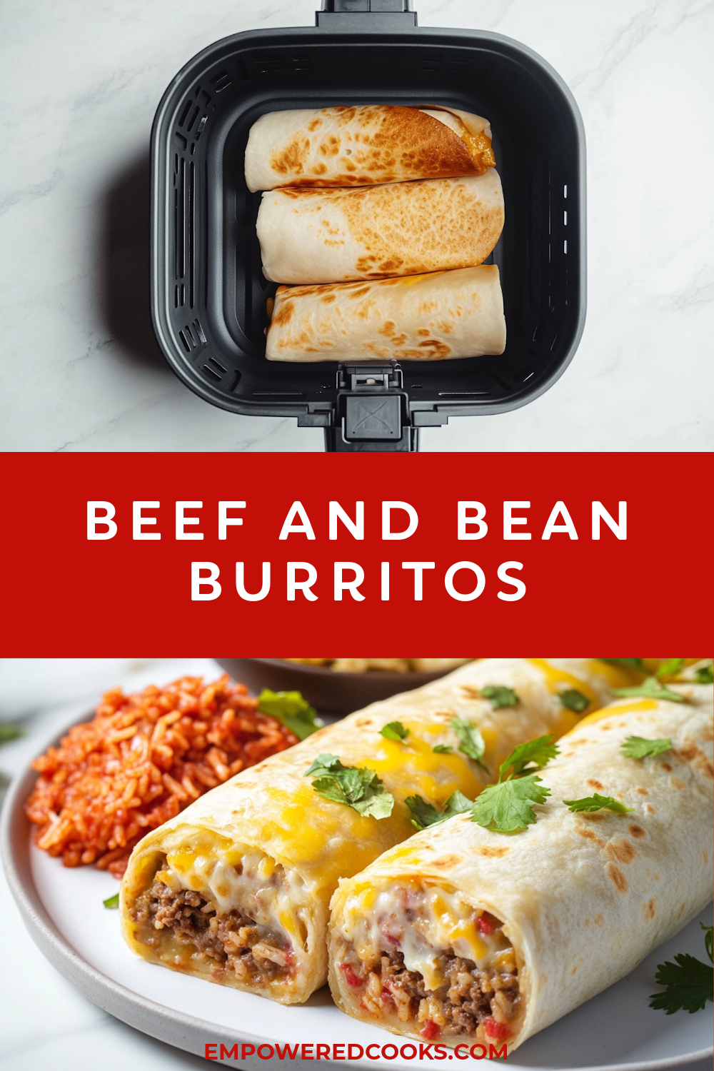 Beef and Bean Burritos