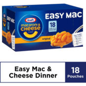 18 Count Kraft Easy Mac & Cheese as low as $5.51 Shipped Free (Reg....
