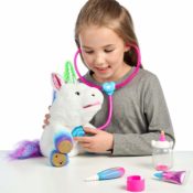 Amazon: Little Live Rainglow Unicorn Vet Set – Interactive Pet Unicorn...