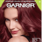 Amazon: Garnier Nutrisse Ultra Color R2 Medium Intense Auburn Permanent...