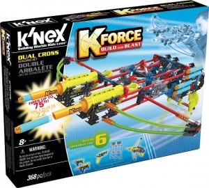 K'NEX K-Force Dual Cross Building Set, 368 pc