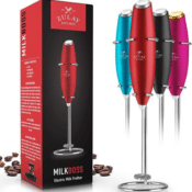 Amazon: Red Milk Boss Electric Milk Frother $13.99 (Reg. $19.99) - FAB...