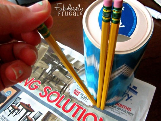 Teacher Gift- place pencils