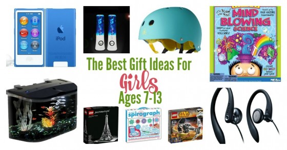 The best Gift Ideas for Girls Ages 7-13