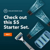 Shaving Supplies Delivered with Dollar Shave Club! Razor, 4 Blades, &...