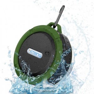 Wireless Bluetooth 3.0 Waterproof Outdoor Shower Speaker, with 5W Speaker Suction