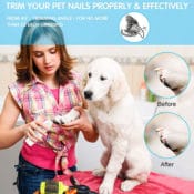 Amazon: Pet Nail Grinder Grooming Tool $13.19 After Code (Reg. $21.99)